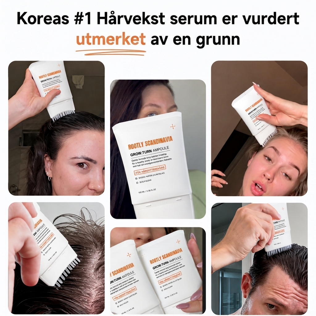 Korea #1 Hårvekst serum